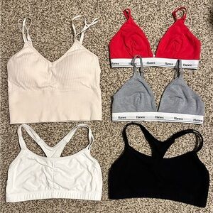 Hanes Bralette Collection in Vibrant Hues